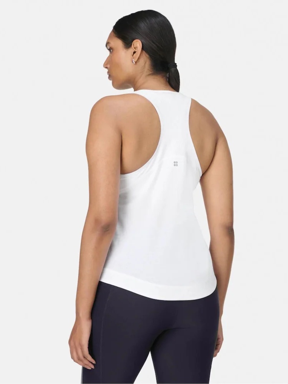 NWOT Sweaty Betty White Racerback Tank | Size S